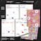 2026 Pink Pretty Petals Medium Weekly Monthly Planner
